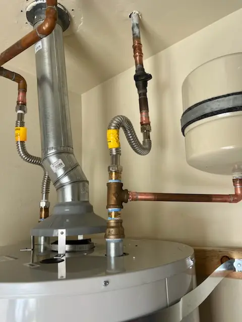 Water heater installation and plumbing repair in Rockvale